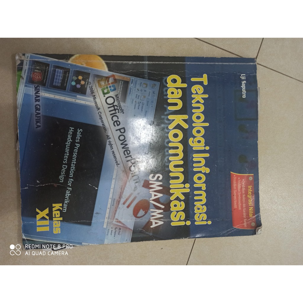 Buku TIK (TEKNOLOGI INFORMASI dan KOMUNIKASI) SMA/smk kelas 3