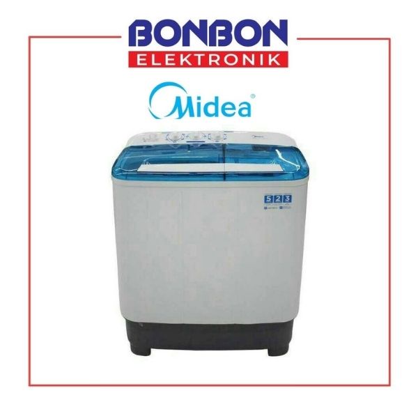 Midea Mesin Cuci 2 Tabung 8KG MTD 92 P-501Q / MTD92P501Q / MTD92