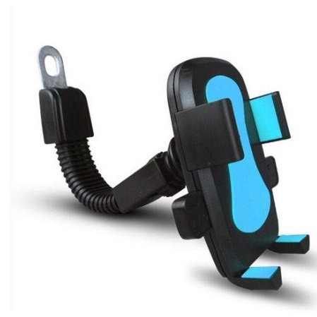 Holder HP Spion Stang Sepeda Motor Bracker Lazypod Mount Handphone Smartphone Universal [MTR01]