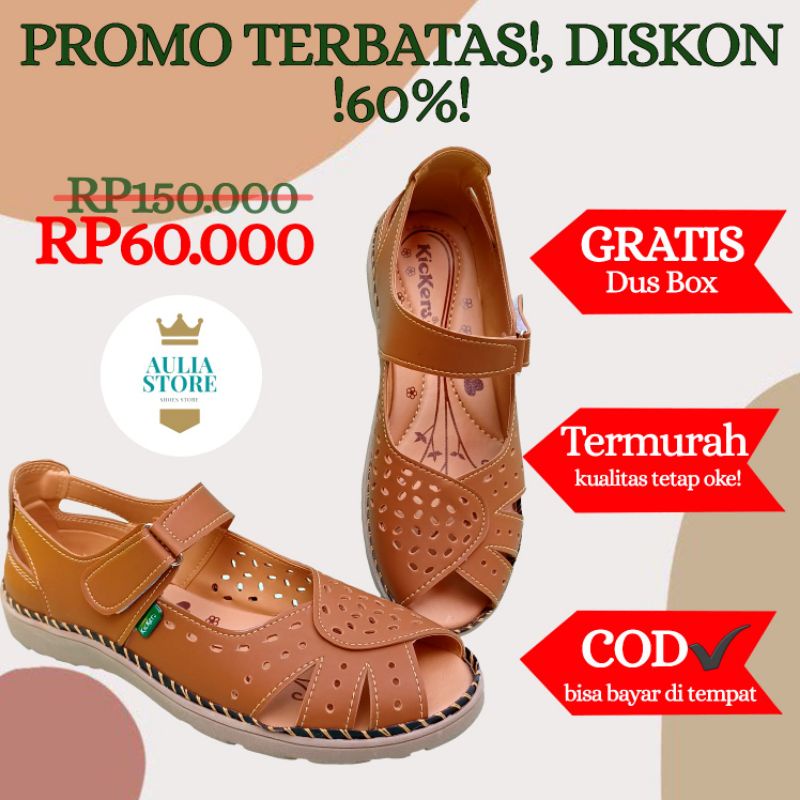 Sepatu wanita kickers big size (JUMBO). btg 13