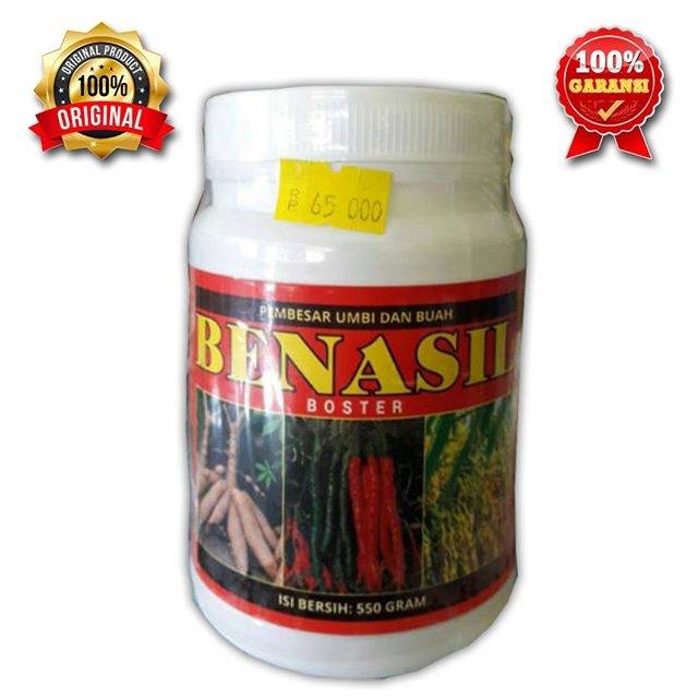 [ORIGINAL] PUPUK BENASIL BOSTER UNTUK MEMPERBESAR UMBI DAN BUAH