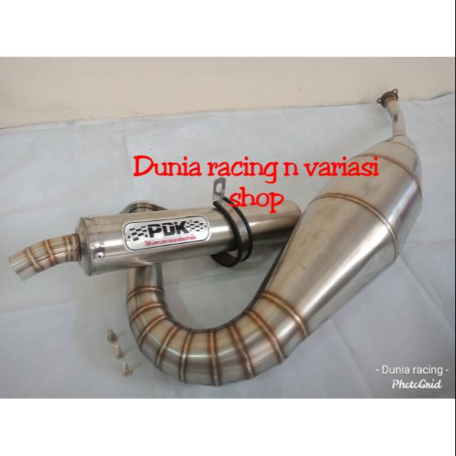 Knalpot racing PDK Ninja R - Ninja RR Stenlis PDK Thailand original