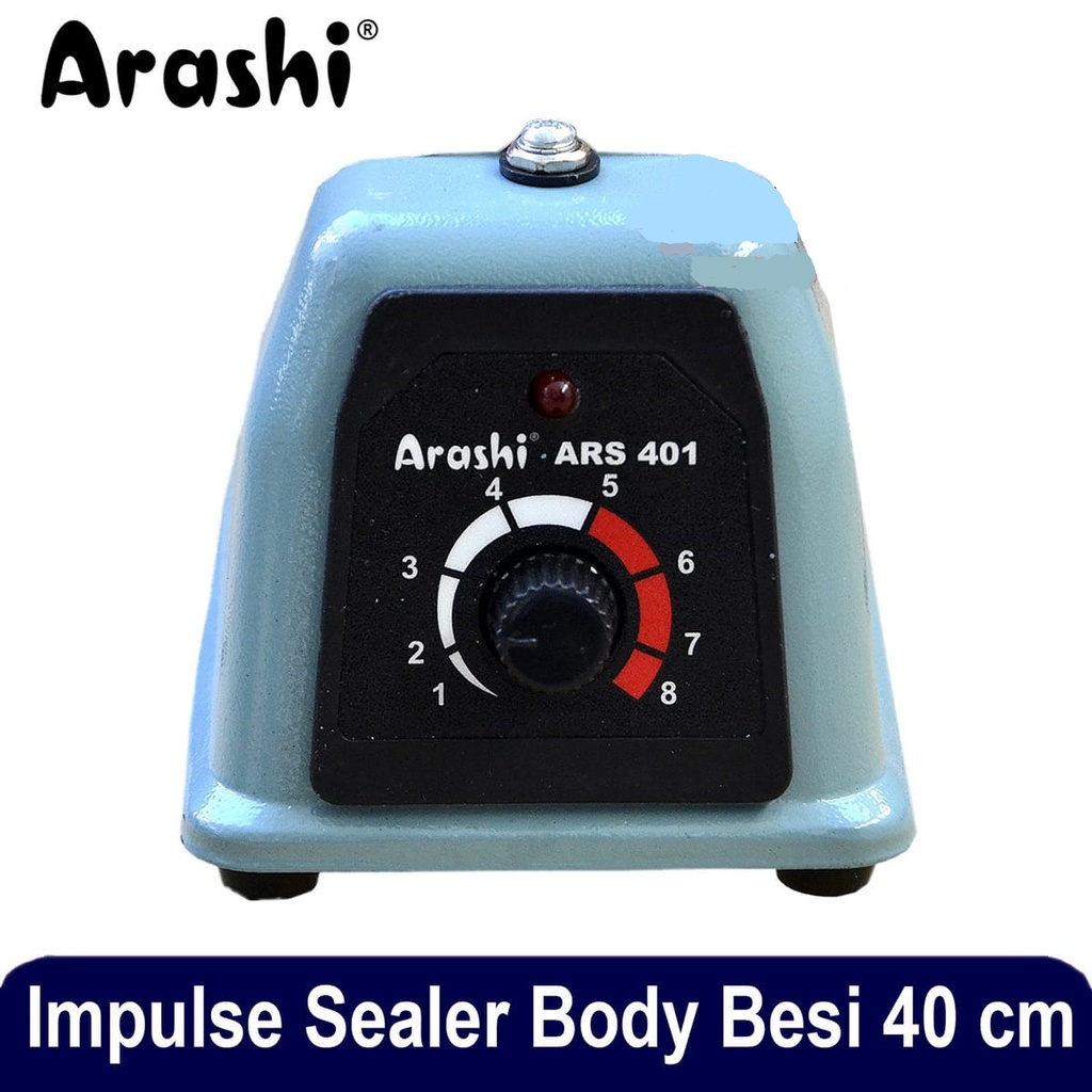 Arashi Mesin Press Plastik Impulse Sealer Body Besi Alat Press plastik