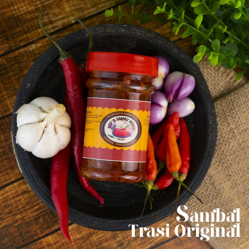 

Sambal Terasi/ Sambel Trasi/ Sambal Trasi Pedas 150gr