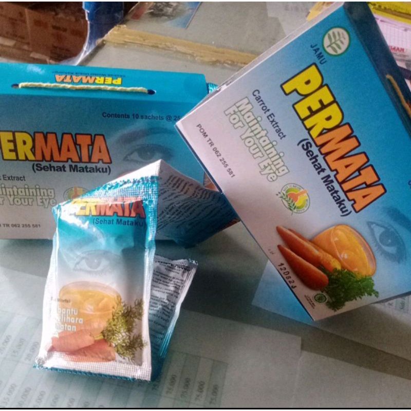 Permata (sehat mataku) vitamin ekstra wortel untuk kesehatan mata