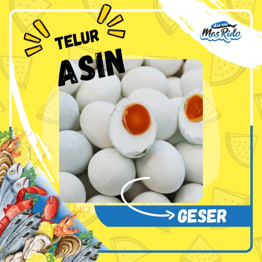 

Telur Asin Matang Masir Enak Gurih Legit Save Pack