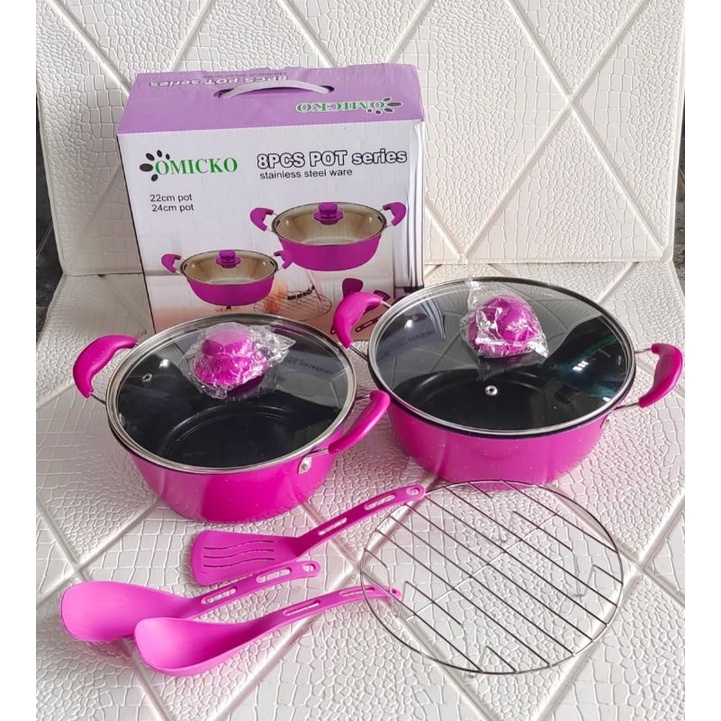 PANCI SET OMICKO 8 PCS POT SERIES