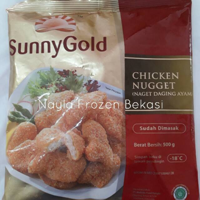 

Sunny Gold chicken Nugget 500 gr