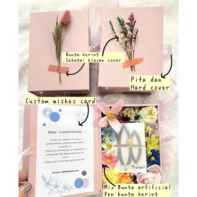 

Gift hard box antam/box logam mulia/kotak Antam/hampers Emas/KADO GURU/kotak emas/kotak logam mulia/kado ulang tahun/kado graduation/kado wedding/kado pernikahan/hadiah tunangan