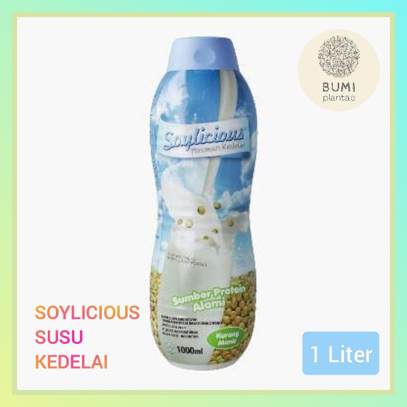 

Susu Kedelai Soylicious Soybeans Milk 1 liter Rasa Manis