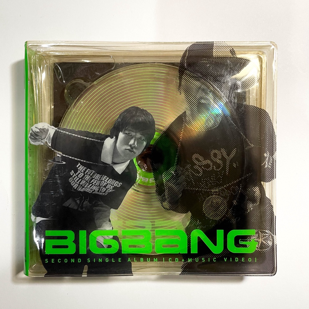 BIGBANG Second Single Album CD Kpop Unsealed Album
