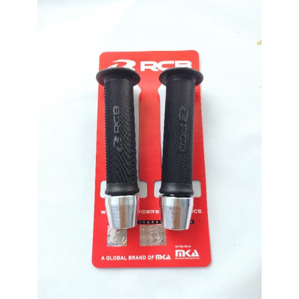 HANDFAT HANDGRIP GRIP RCB ORIGINAL HG66 HG55 Bulu Malaysia - Karet Stang Pegangan RCB HG 55 66 Plus Jalu Stang Merah Hitam Biru Kuning Grey HANDFAT RCB