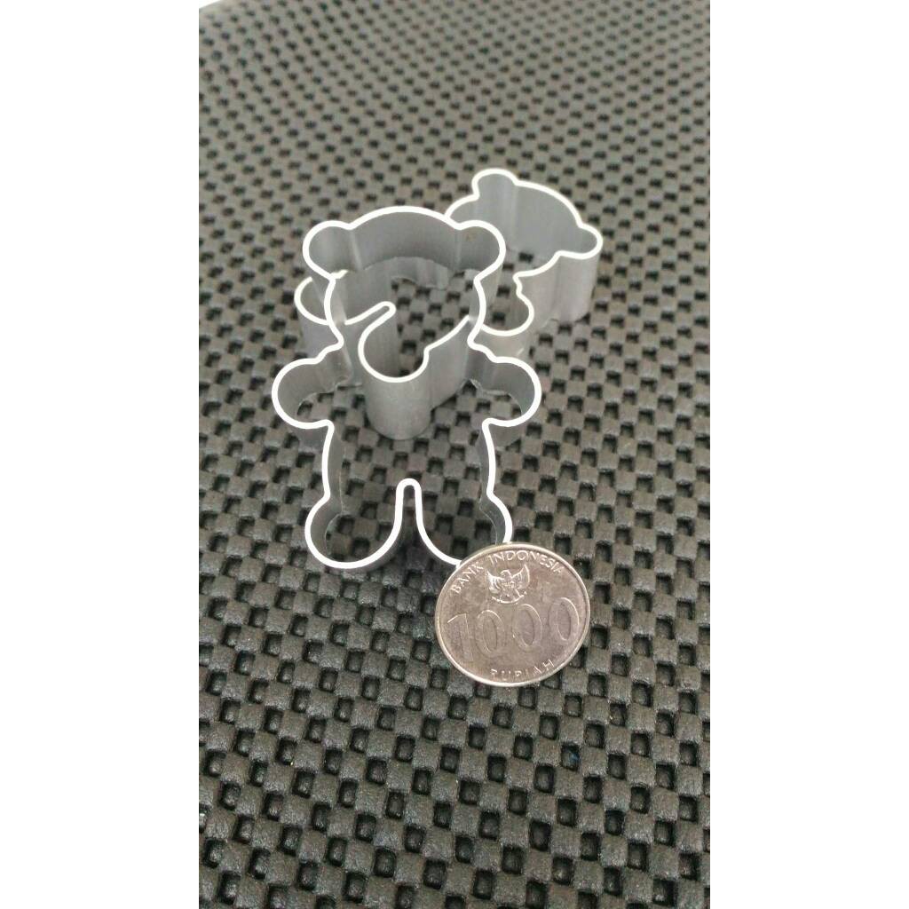 CETAKAN UNIK Cetakan Kue Kering Bentuk Beruang Cookies Biscuit Cutter Bear Animal