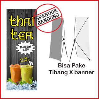 banner thai tea / Spanduk thai tea / banner costume ...