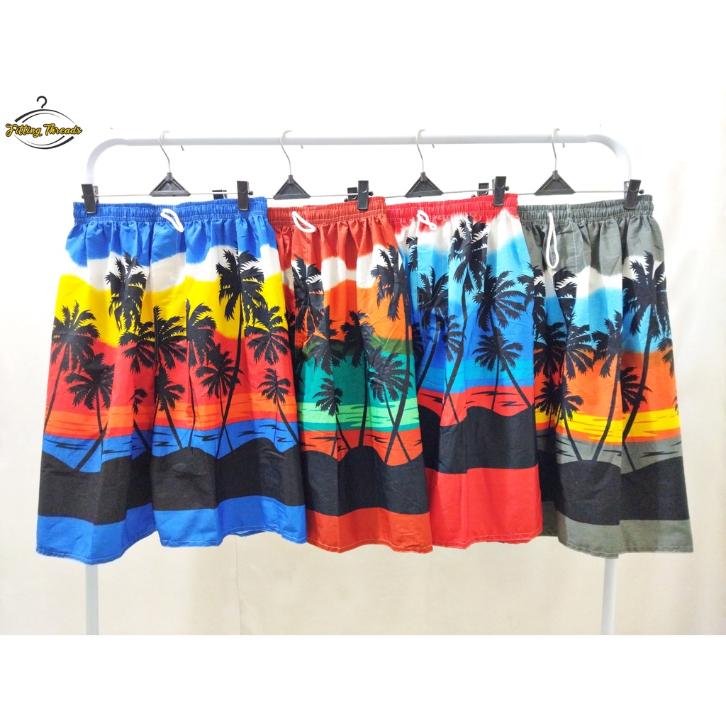 Celana Pantai Hawai Anak Remaja Dewasa / Celana Kolor Motif / Celana Pendek Boxer Harian / Celana Bali