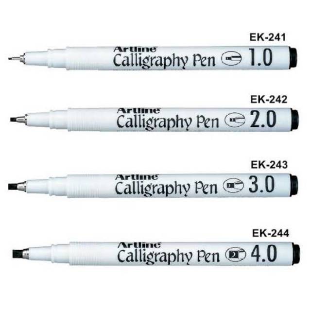 

Calligraphy Pen Artline Hitam