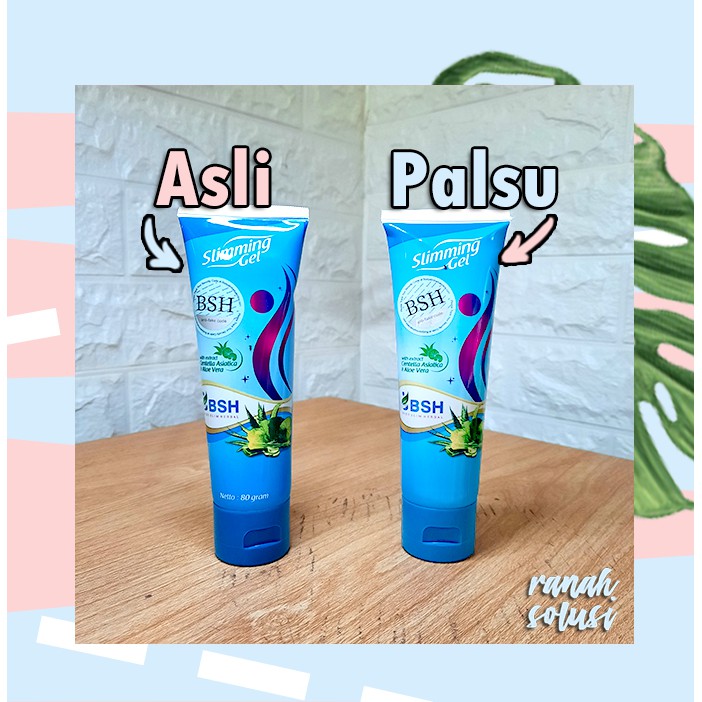 ORIGINAL BSH Slimming Gel / Pelangsing Badan / Pengecil Perut / BSH Body Slim Herbal
