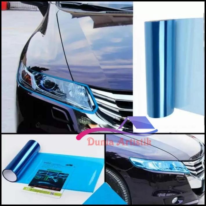 Jual Stiker Hybrid // Kaca Film Headlamp // Stiker Lampu Mobil , Motor