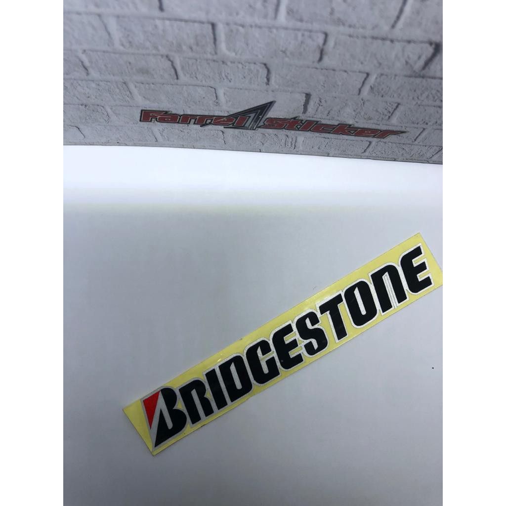 Stiker Sticker BRIDGESTONE 15 cm