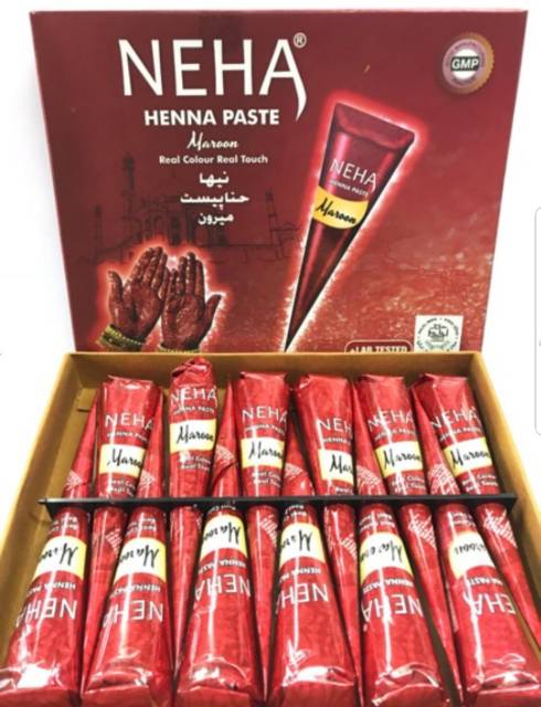 NEHA HENNA PASTE / HENNA HALAL BPOM-4