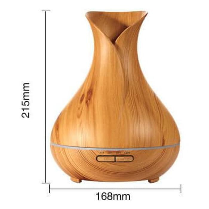 Taffware Aroma Therapy Air Humidifier Wood Flower HUMI H217 Brown