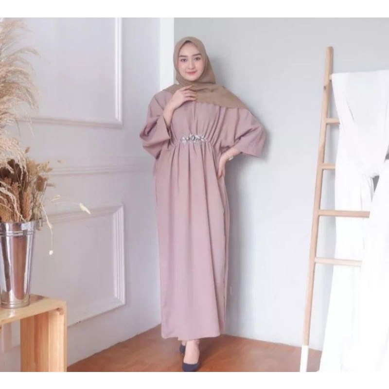 Maria Kaftan long dress Wanita Muslim /baju muslim wanita terbaru 2022