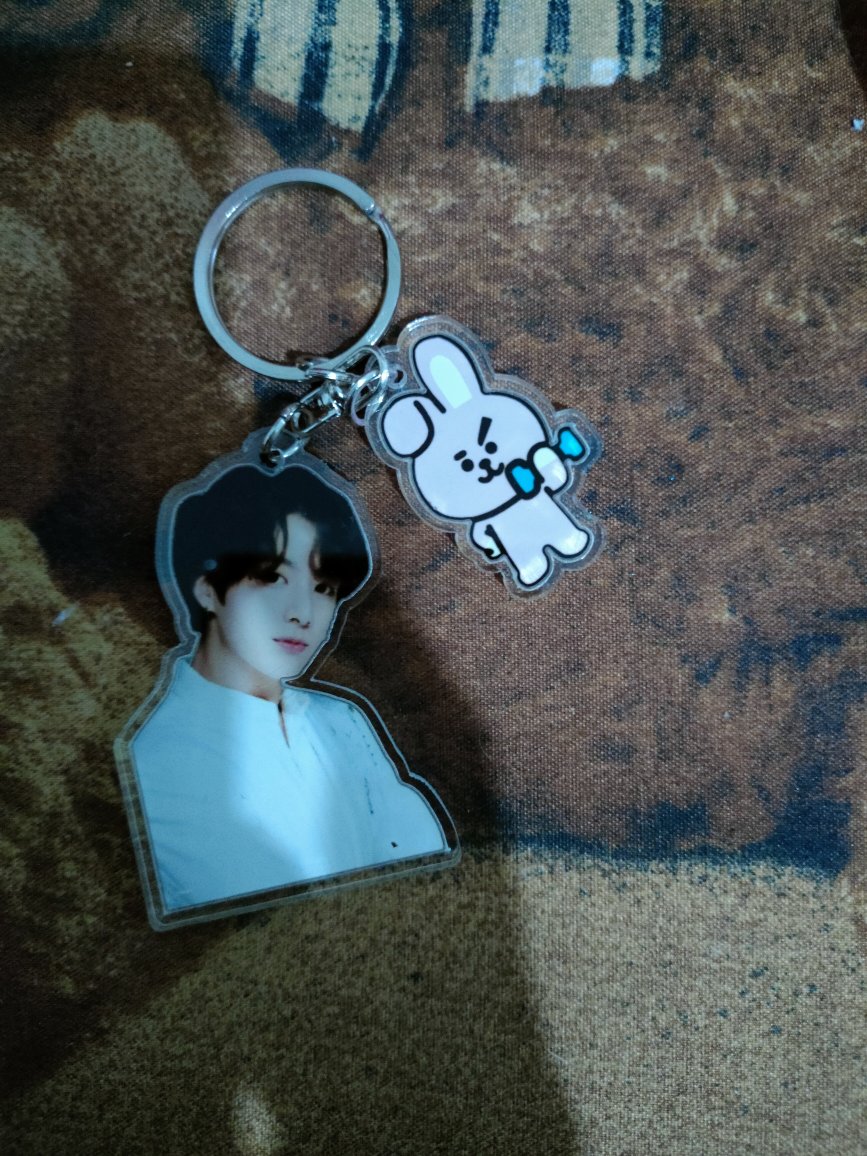 Kpop Bts Bt21 Cute Keychain Akrilik Keyring.gantungan Kunci Bts. Minor 3