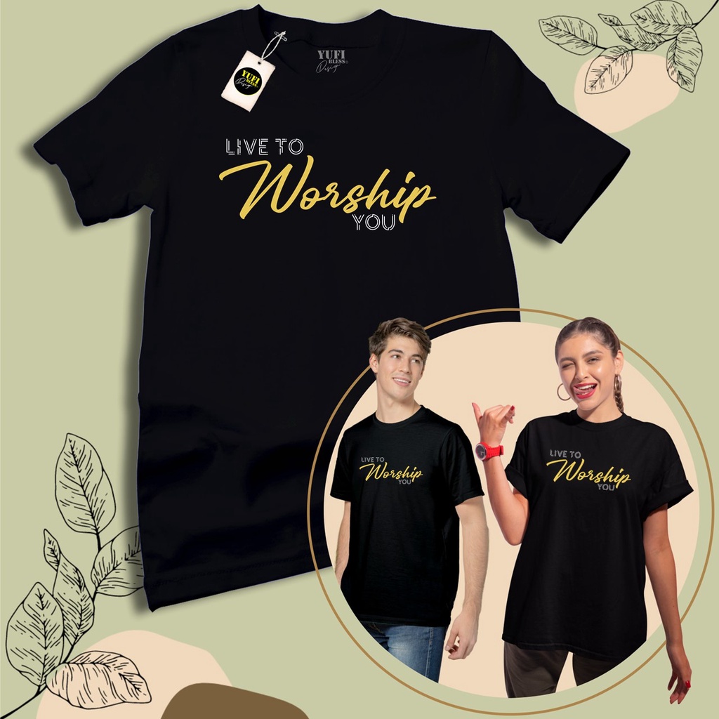 T Shirt/Kaos Rohani Kristen Katolik