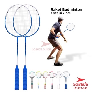 Raket Badminton isi 2 pcs Bonus tas Termurah