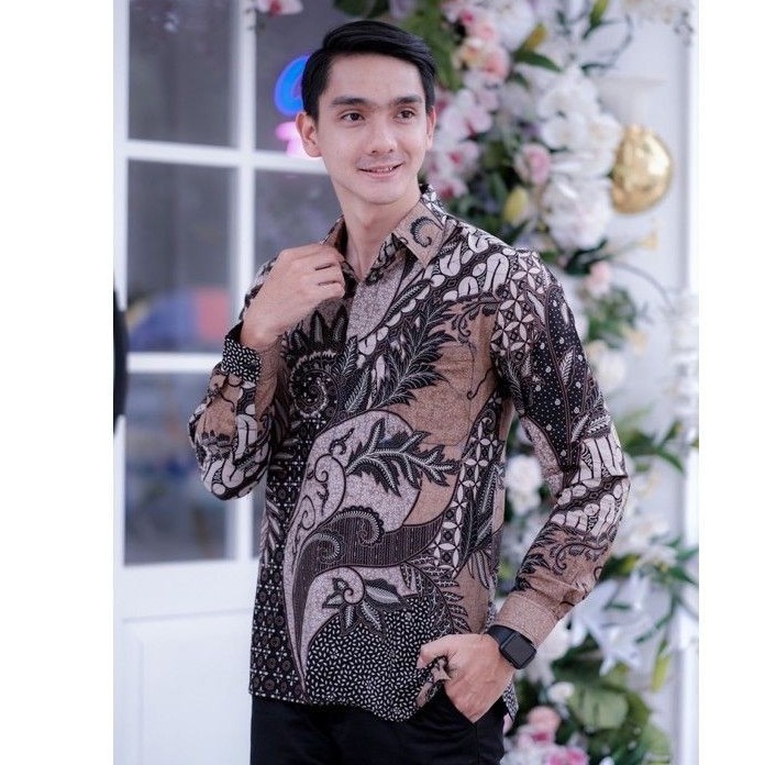 Set Kebaya Asyifa - Kebaya Modern Kebaya Couple Tunangan Lamaran Baju Wisuda Batik Brukat Terbaru-Kemeja (Nude)