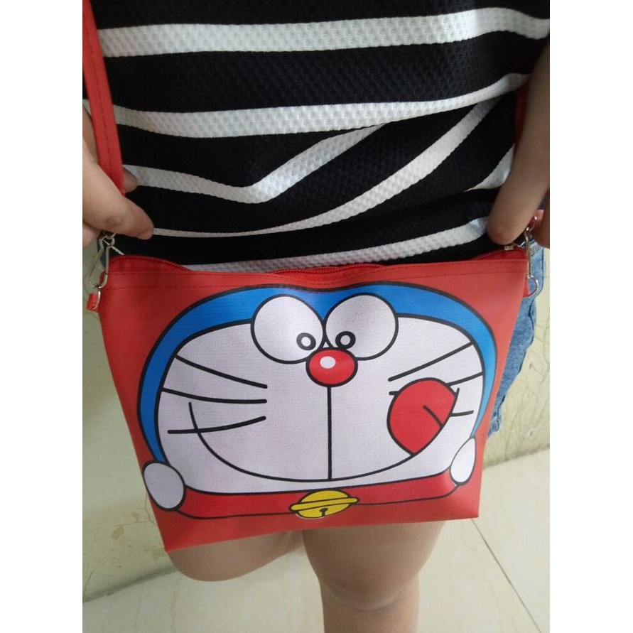 Jual Promo Promo Jual DORAEMON SLING BAG DORAEMON TAS DORAEMON TAS SELEMPANG DORAEMON