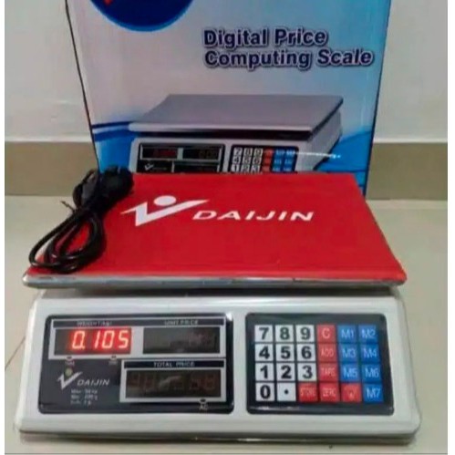 Timbangan digital / timbangan duduk Daijin 30kg / Laundry / sayur / buah / sembako