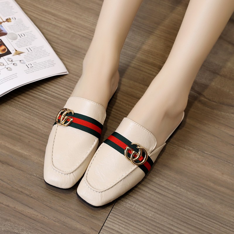 RYX - Ribbon Cleace Sepatu Slip-On Wanita Fashion Casual - Ori Import