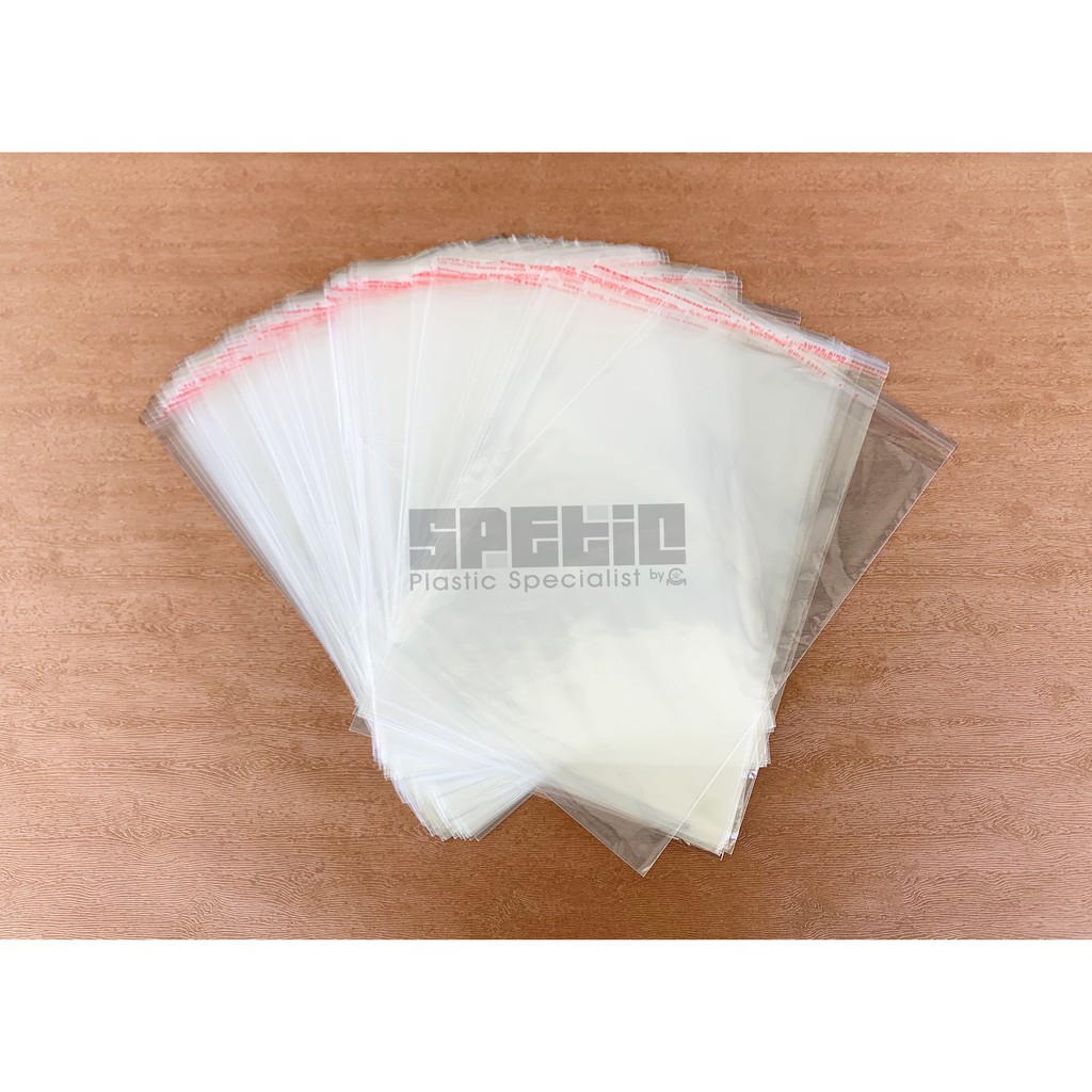 

Plastik OPP 20x30 Ukuran Sedang / Plastik Kaca Bening / Plastik Folio / Kantong Plastik Souvenir