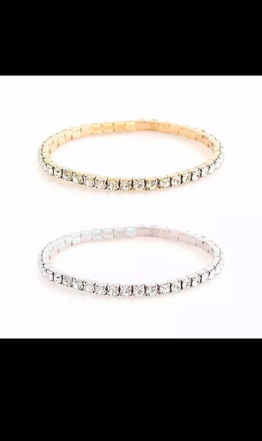 Set gelang wanita import berkualitas 4pc imitation gold or silver A28 gold or silver