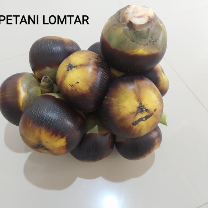 

₨ BUAH LONTAR 1 buah bulat ( isi 3 biji ) ௹