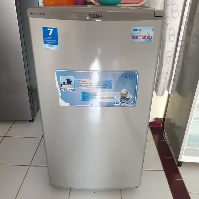 AQUA Freezer Es Batu 4 Rak AQF-S4 Frizer Rumahan Es Batu ASI AQF S4