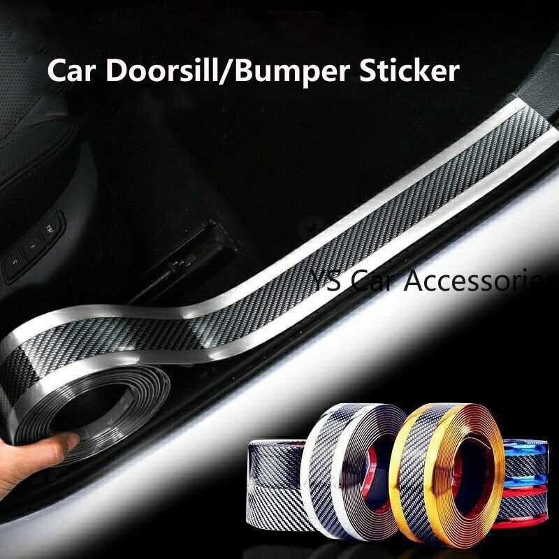 Hot Promo ! Karlor Stiker Vinyl Mobil Rubber Strip Car Bumper Edge Guard - YSB190