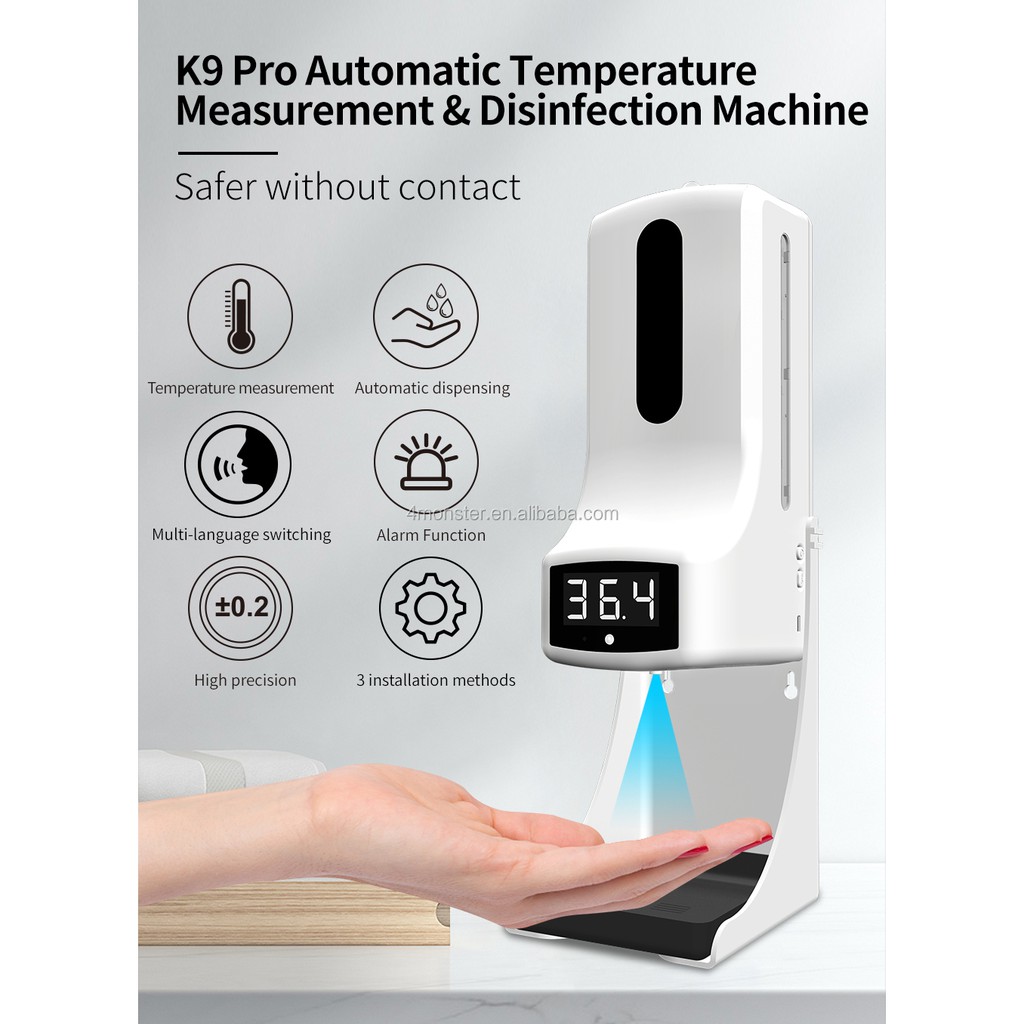 K9 Thermometer Handsanitizer Otomatis