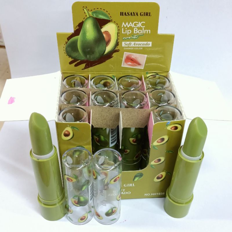 Lipstick Lip Balm Hasaya Girl Sift Avocado - Per Bok