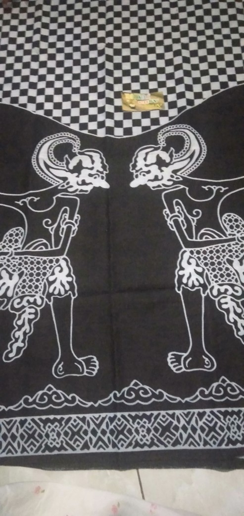 Sarung Batik Anak Halus Motif Wayang Gunungan - Warna Merah - Macan - Vespa - Naga Sarung Anak