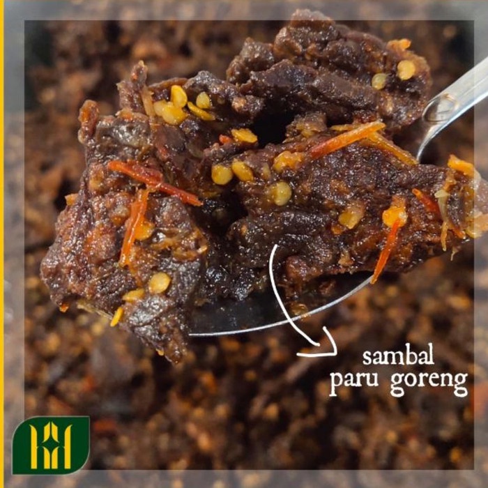 

Sambal-Aneka- Sambal Kota Hoedjan - Sambal Paru Goreng Pedas Mantap -Aneka-Sambal.