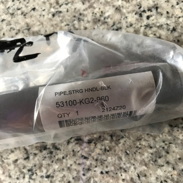 Stang Stir Honda GL Pro Neotech Setir 53100 KG2 960 Hitam