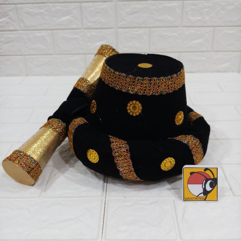 TOPI ADAT BATAK BULANG ADAT MANDAILING DEWASA