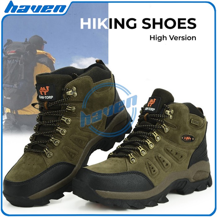 Sepatu Hiking Pria Wanita Sepatu Gunung Sepatu Outdoor Waterproof Tall