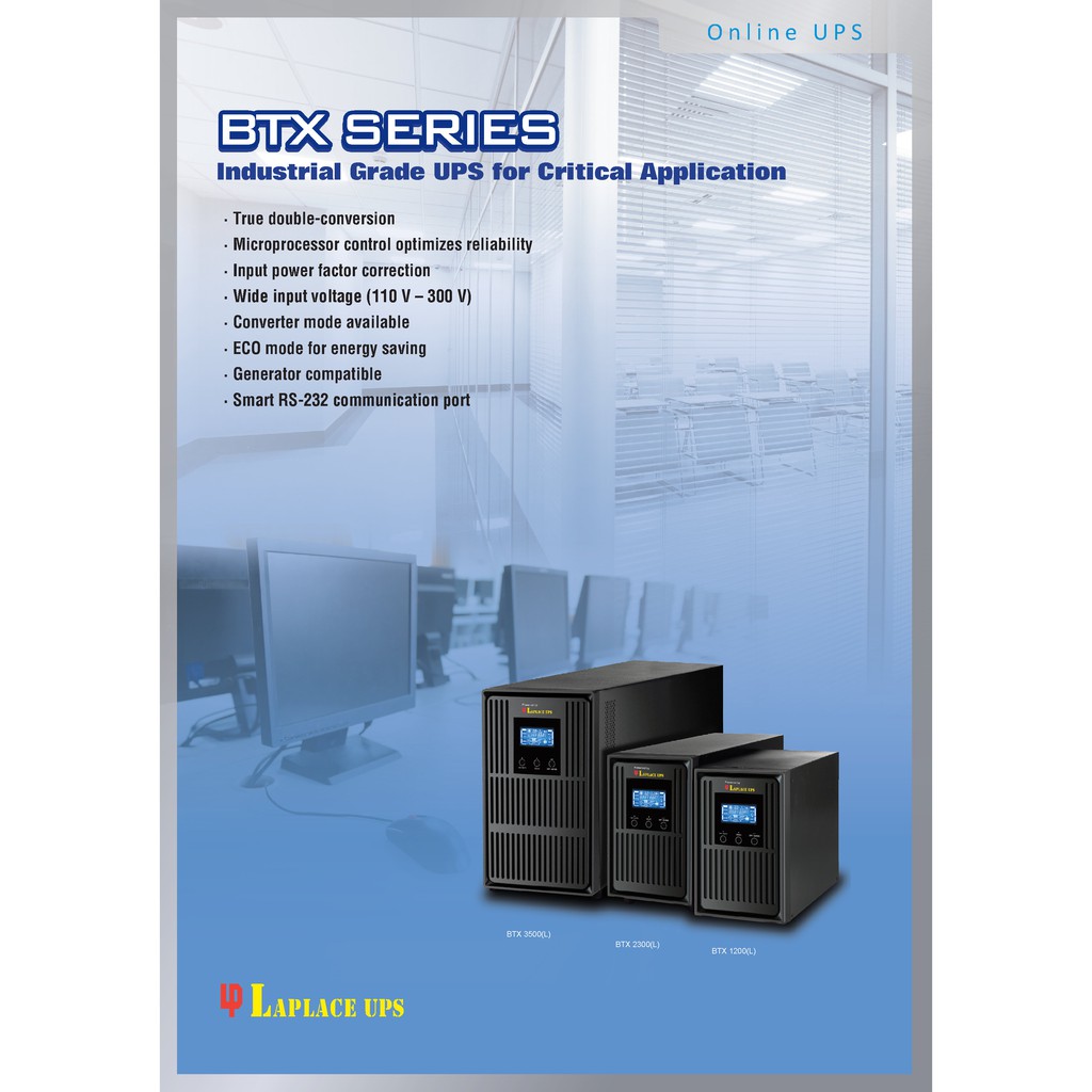 UPS LAPLACE BTX 1200