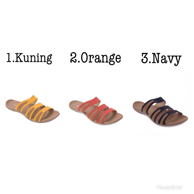 Sandal Slip On Wanita Nevada