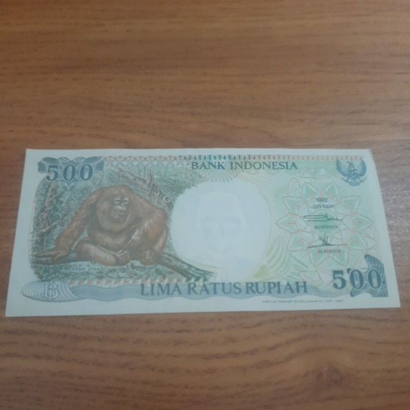 Uang kertas pecahan 500 tahun 1992