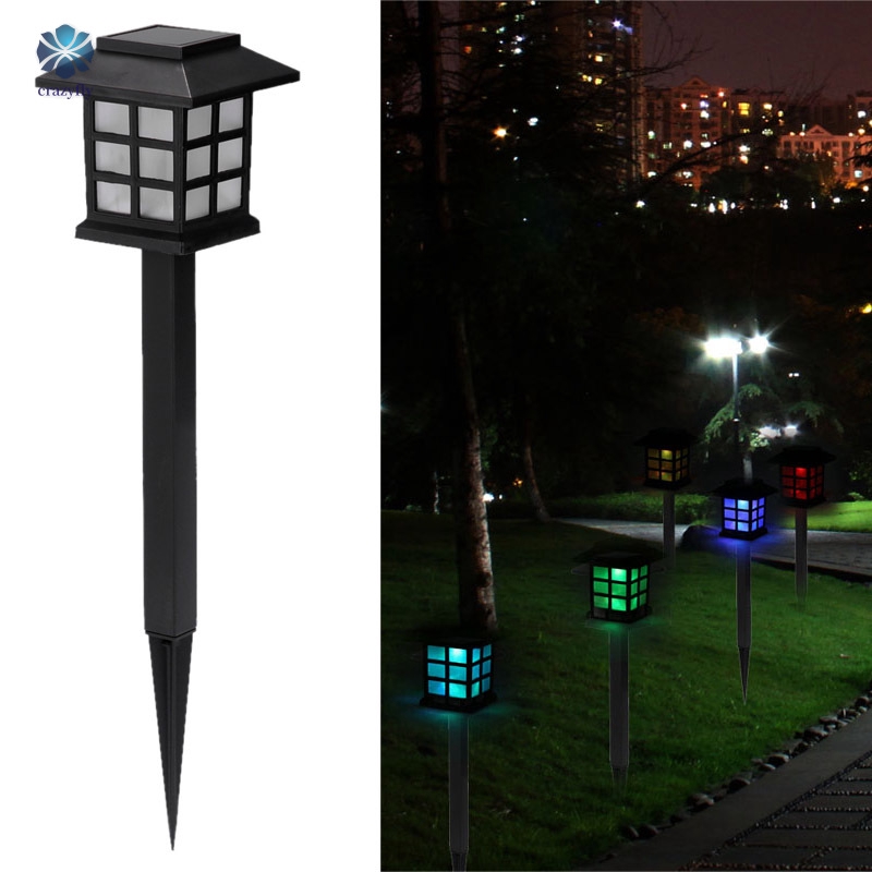 2pcs 6 Power Solar LED Landscape Light Spotlights Outdoor Garden Lawn Yard Lamp