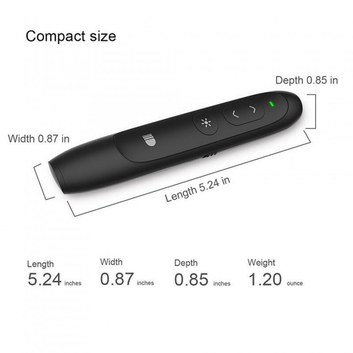 DOOSL DSIT012 Rechargeable 2.4GHz Wireless Remote Control